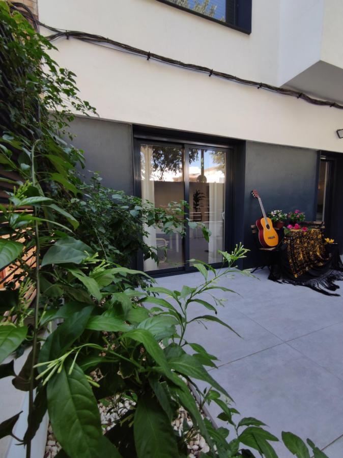 Apartamento Bajo Luminoso en Barrio de Nervion Sevilla Exterior foto