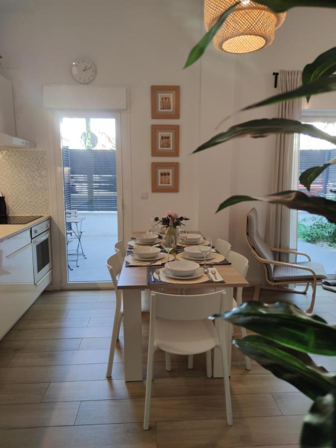 Apartamento Bajo Luminoso en Barrio de Nervion Sevilla Exterior foto