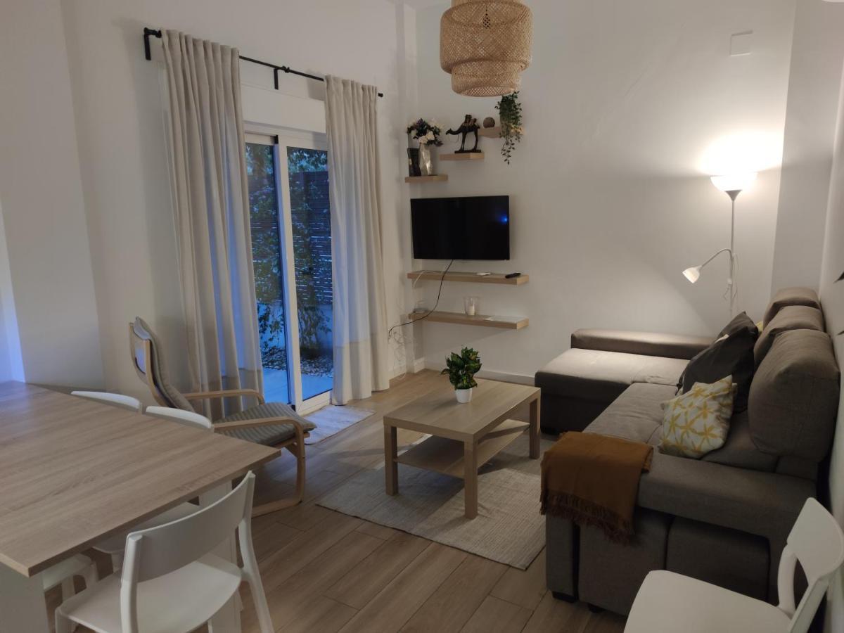 Apartamento Bajo Luminoso en Barrio de Nervion Sevilla Exterior foto