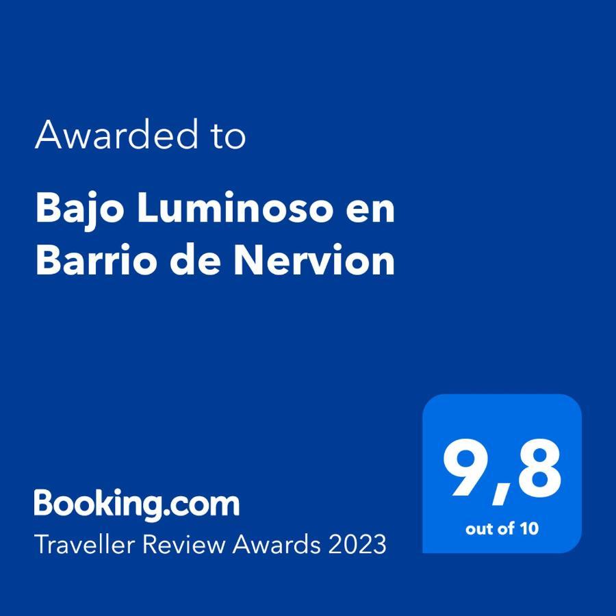 Apartamento Bajo Luminoso en Barrio de Nervion Sevilla Exterior foto